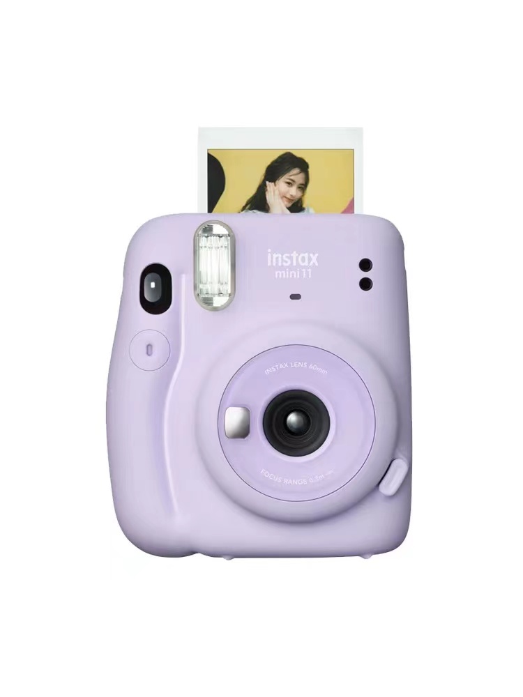 富士instax立拍立得 一次成像相機 mini11 丁香紫 含mini11專屬配件盒